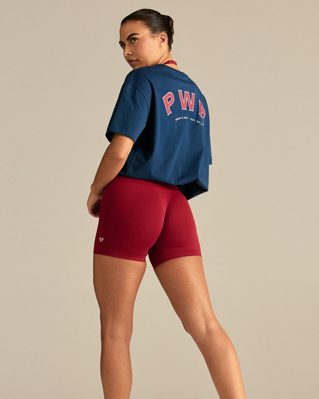 Comfort PWR Oversized Short Sleeve T-Shirt | True Navy