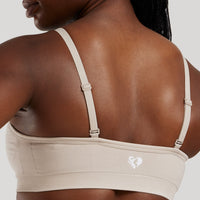 Define 2.0 Seamless Scrunch Bralette | Stone