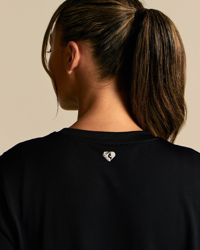 Lightweight Loose Fit T-Shirt | Black (5/6)