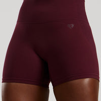 Motion Seamless Shorts | Dark Cherry