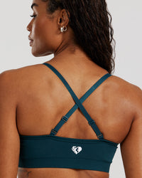 Define 2.0 Seamless Scrunch Bralette | Dark Moss