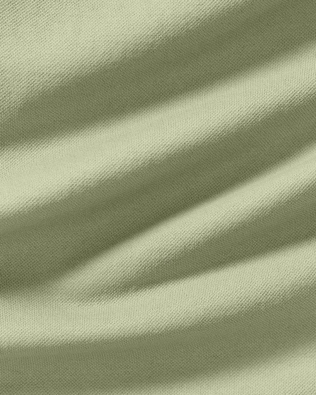Power Double Layer Halter Bra | Calming Green (5/6)