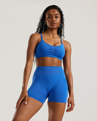 Define Scrunch Seamless Shorts | French Blue