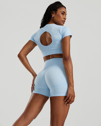 Motion Seamless Shorts | Powder Blue