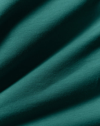 Comfort Cropped Sports Club Hoodie | Eden Green