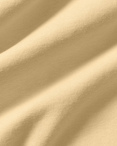 Comfort Lightweight Raw Edge Oversized Crew Neck | Buttercup