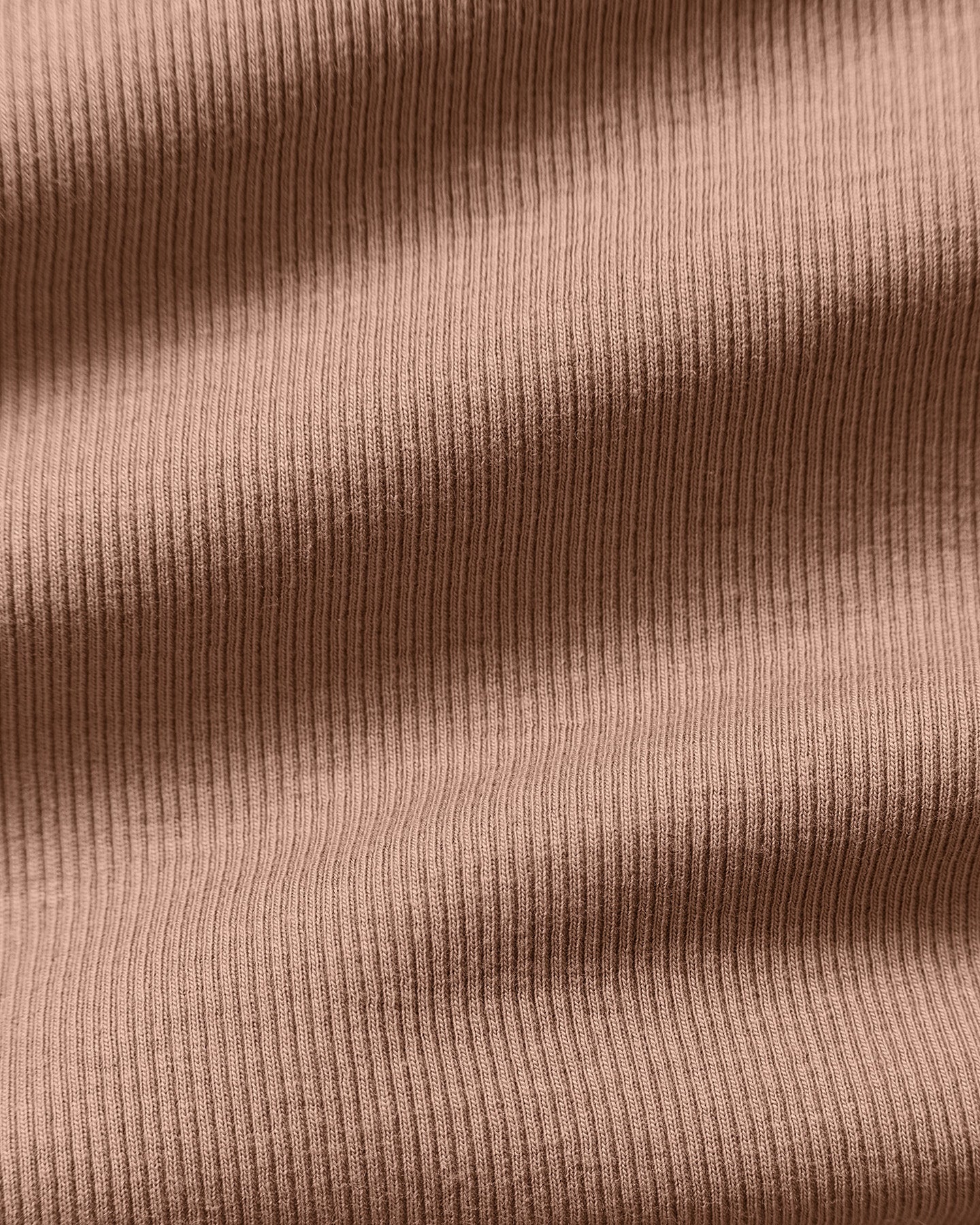 Comfort Ribbed Cropped T-Shirt | Mauve Taupe
