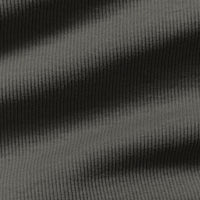 Comfort Ribbed Cropped Tank | Slate Grey (5/6)
