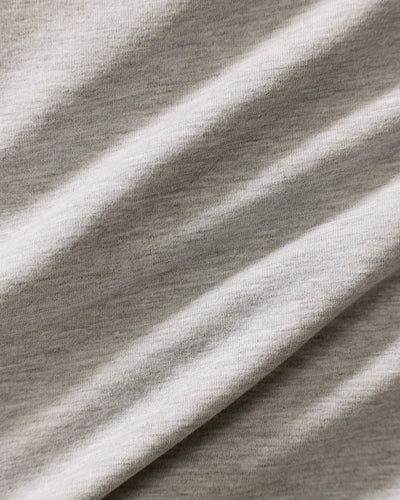 Cotton Contour Long Sleeve T-Shirt | Grey Marl