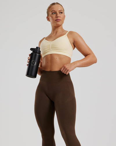 Define 2.0 Seamless Scrunch Bralette | Vanilla