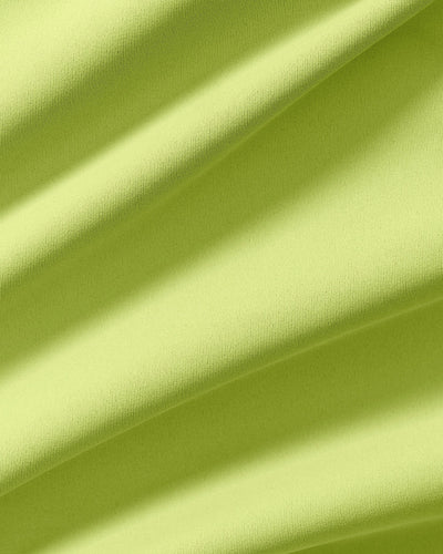 Essential Twist Back Bandeau Bra | Lime Punch