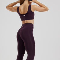 Essential Leggings | Midnight Plum