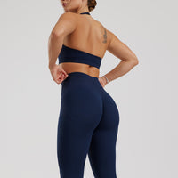 Motion Seamless Scrunch Leggings | Sapphire Blue