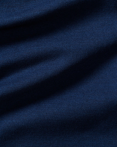 Motion Seamless Open Back Short Sleeve Crop Top | Sapphire Blue