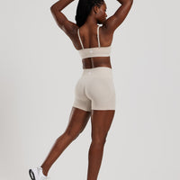 Define 2.0 Seamless Scrunch Bralette | Stone