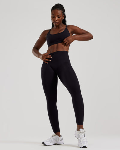 Best black sports leggings best sale