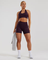 Motion Seamless Shorts | Midnight Plum