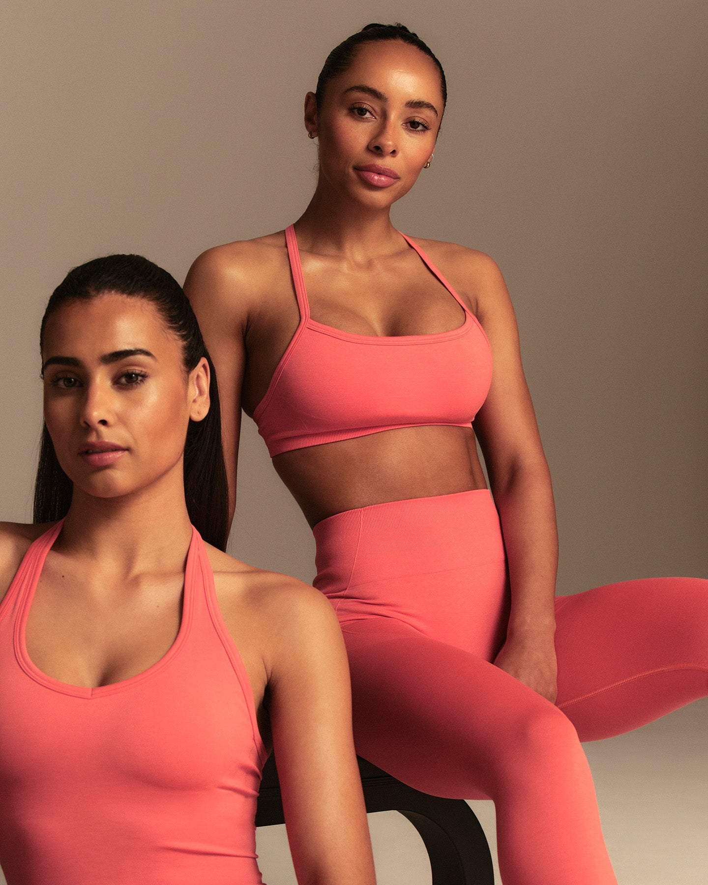 Define 2.0 Seamless Racer Back Bra | Sunlit Coral