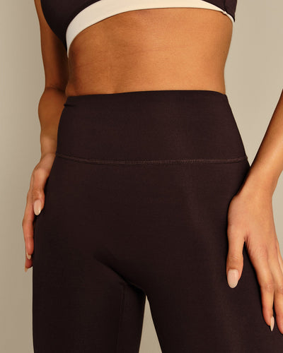 Essential High Waist Leggings | Cafe Noir