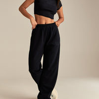 Comfort Lightweight Sweat Squad Joggers | Black