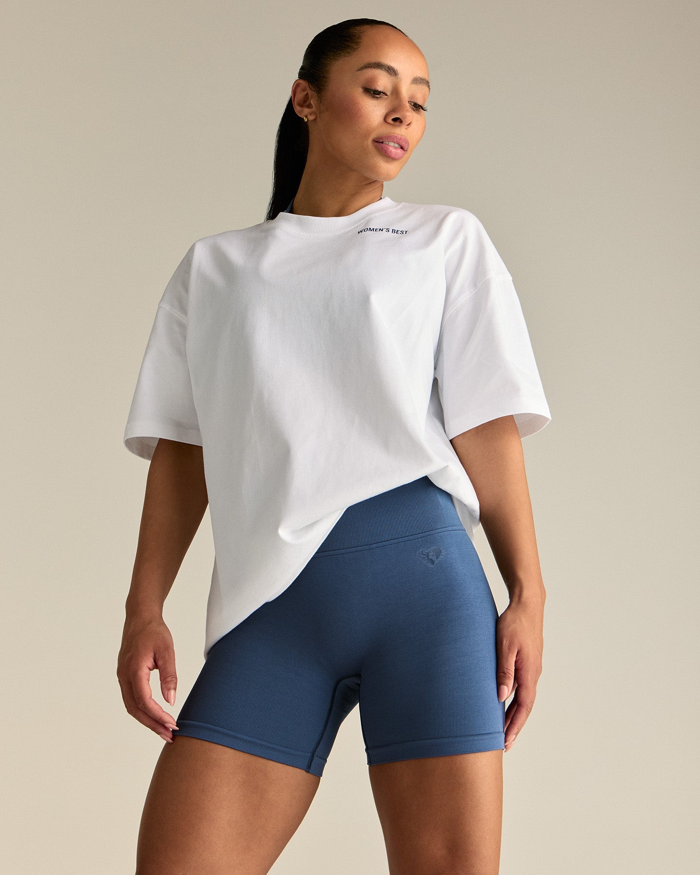 Comfort Lifting Club Oversized T-Shirt | White