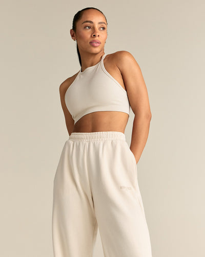 Comfort Lightweight Straight Leg Joggers | Off White