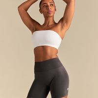 Define 2.0 Seamless Bandeau Bra | White