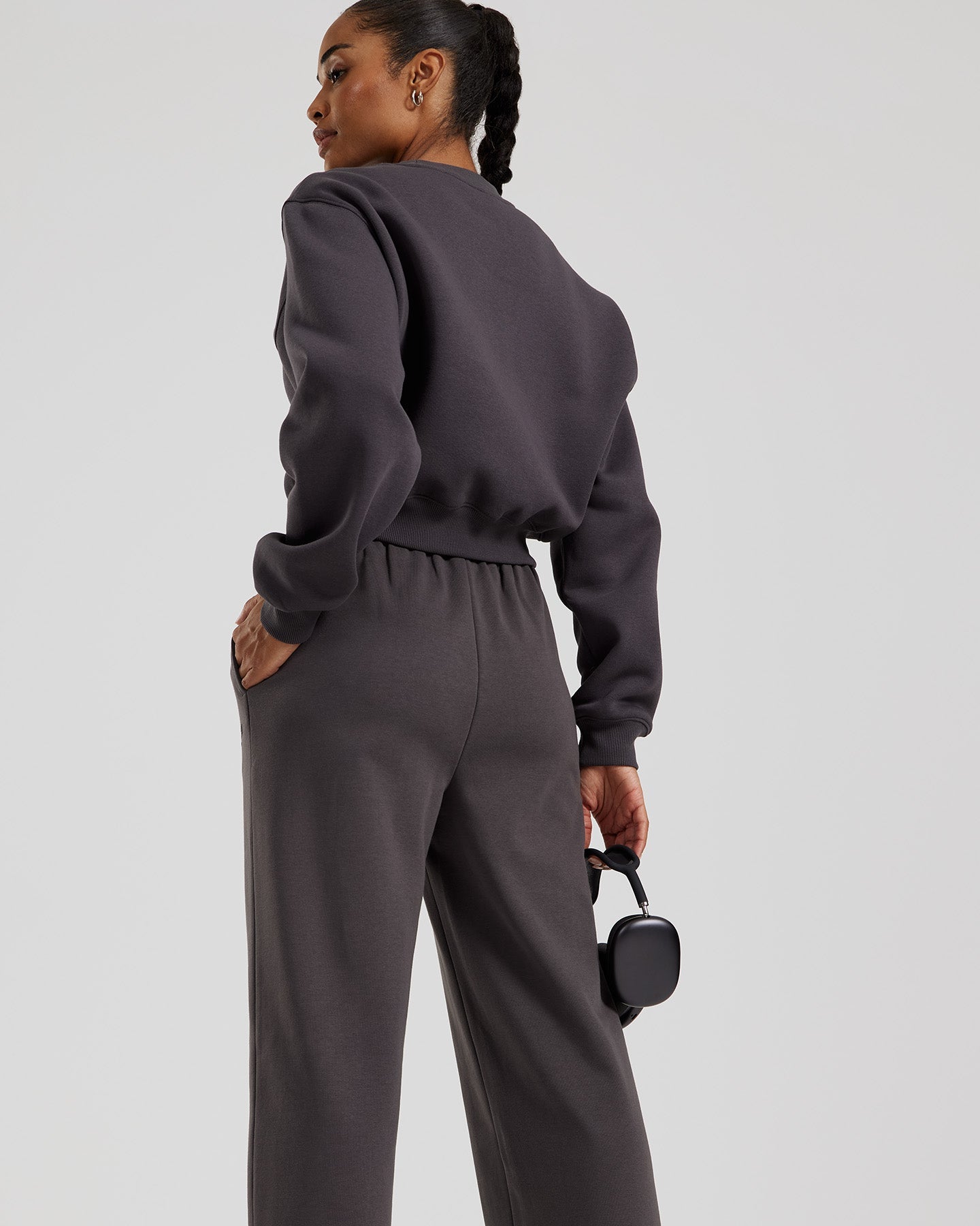 Comfort Light Straight Leg Joggers | Graphite