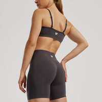 Define 2.0 Seamless Scrunch 6" Shorts | Graphite