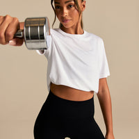 Lightweight Loose Fit T-Shirt | White (6/6)