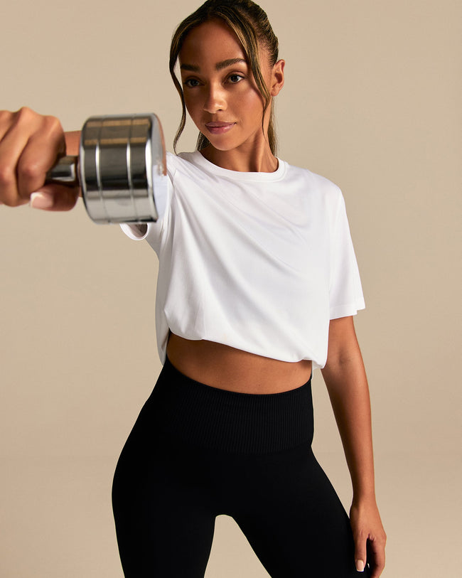 Lightweight Loose Fit T-Shirt | White (3/6)