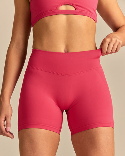 Emphasize Mid Waist 5" Shorts | Watermelon
