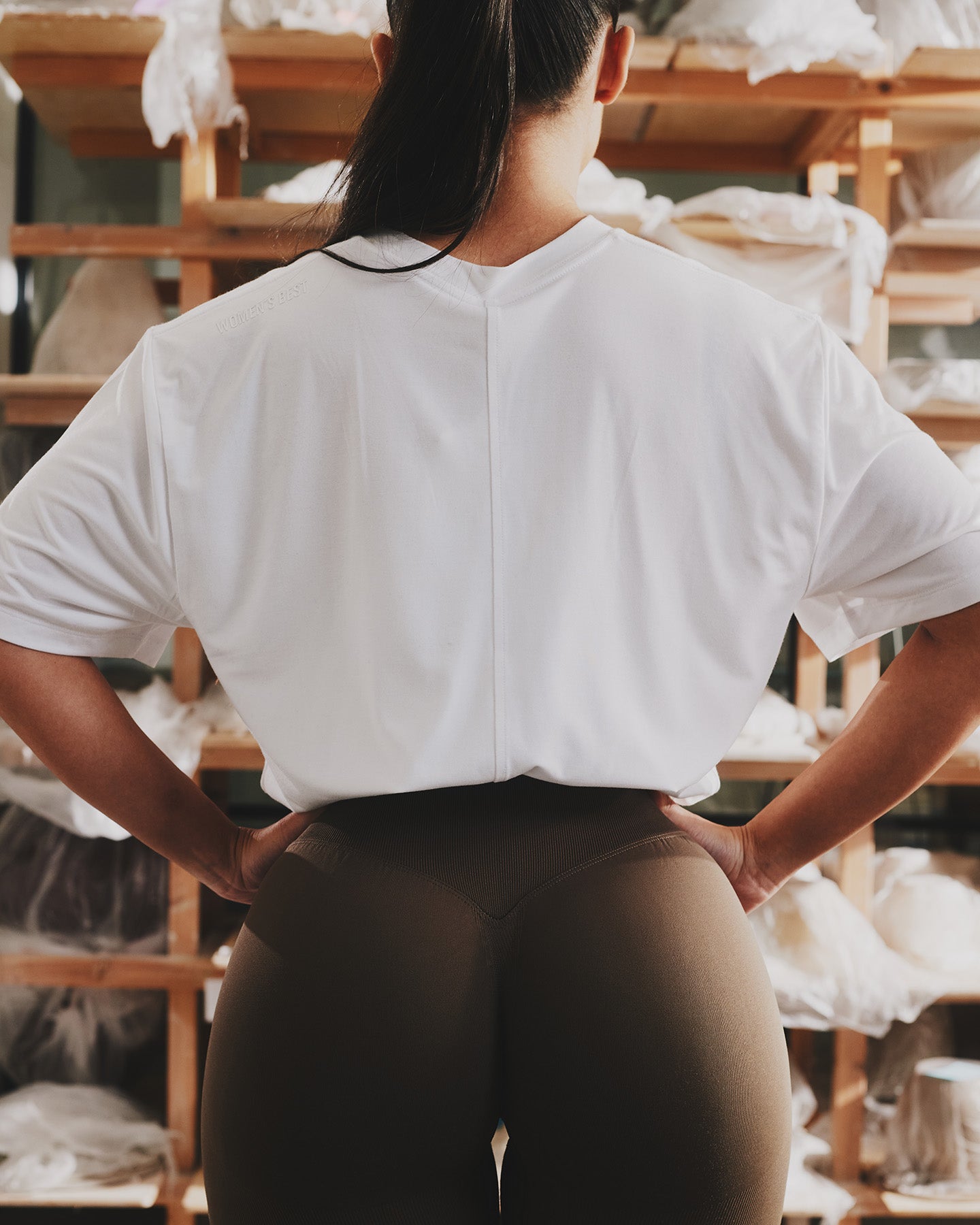 Comfort Oversized Hook Up T-Shirt | White