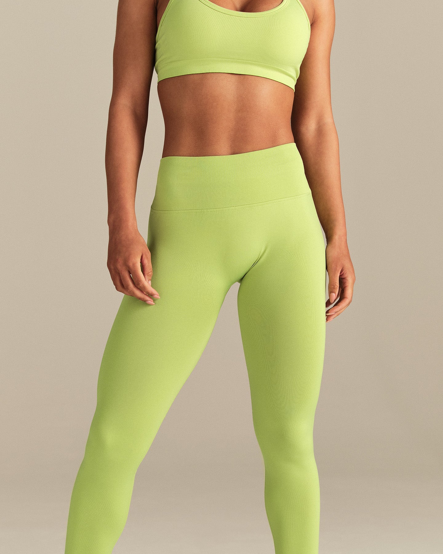 Define 2.0 Seamless Low Back Leggings | Lime Punch
