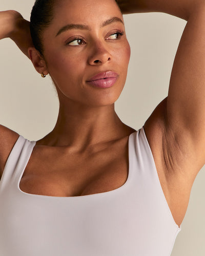 Essential Dress With Built-In Shorts | Steel Grey