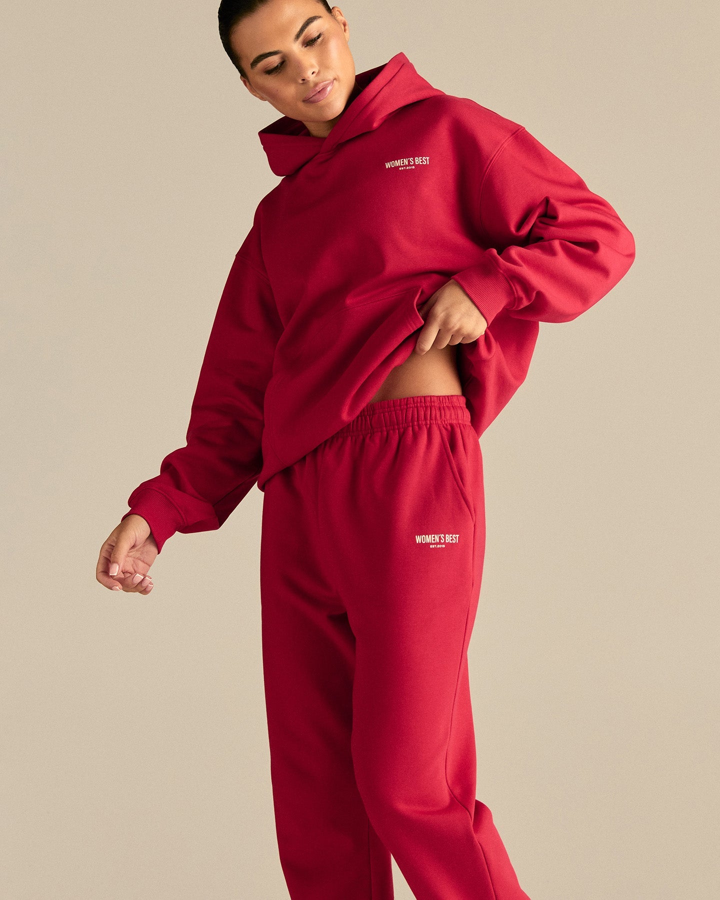 Comfort Joggers | Candy Apple