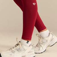 Define 2.0 Seamless Scrunch Leggings | True Red