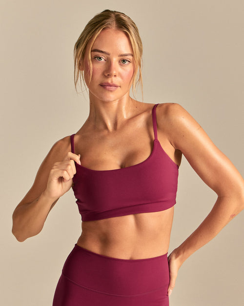 FormFlex Scoop Bra | Deep Berry