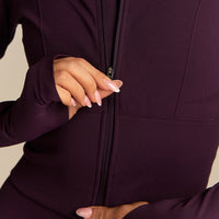 Define 2.0 Midi Jacket | Blackberry (3/6)