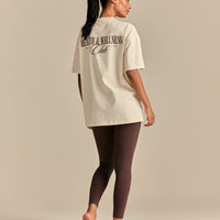 Comfort Oversized Wellness Short Sleeve T-Shirt | Coconut White (3/6)