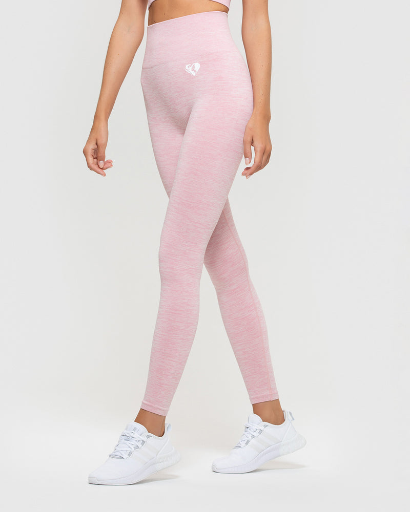 Missguided Pink Ombre High Waist Seamless Gym Leggings Size 10