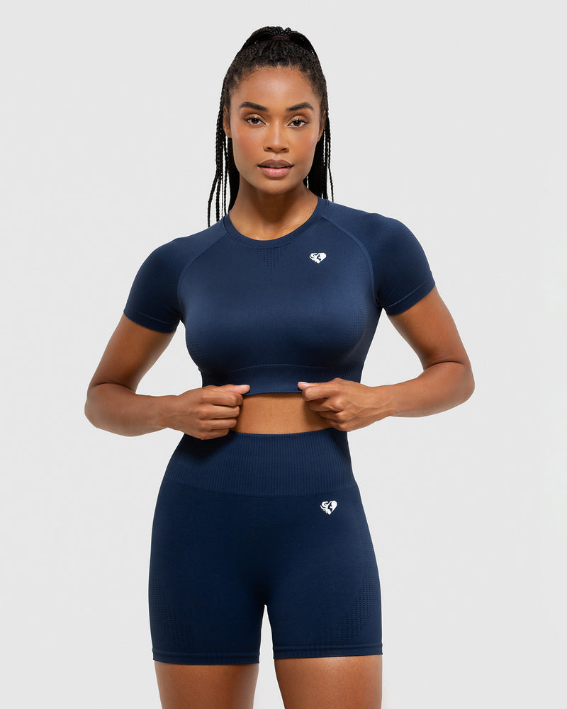 Under Armour Womens Crop Short Seeve T-Shirt