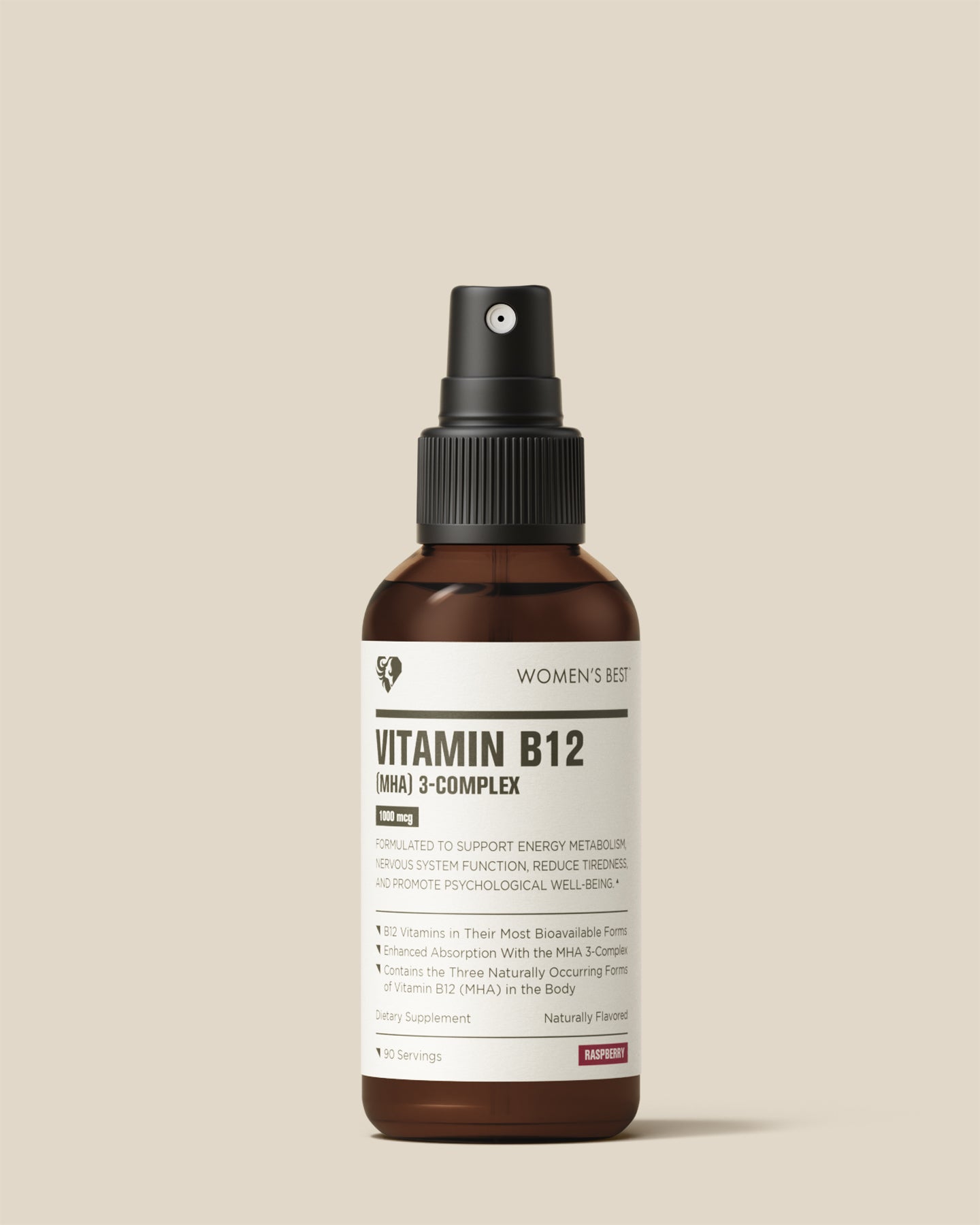 Vitamin B12 (MHA) 3-Complex Spray (1000µg)
