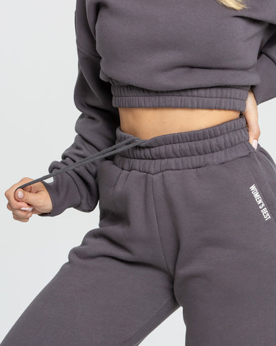 LE Sport Joggers- Heather Grey  Hardcore workout, Joggers womens, Joggers