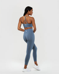 Define Scrunch Seamless 7/8 Leggings | Smoke Blue