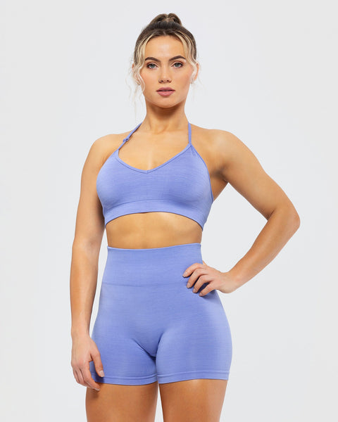 Define Seamless Halter Neck Bra - Violet