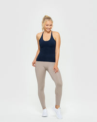 Essential Built-in Bra Tank | Sapphire Blue