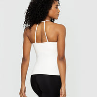Essential Built-in Bra Tank | Off White