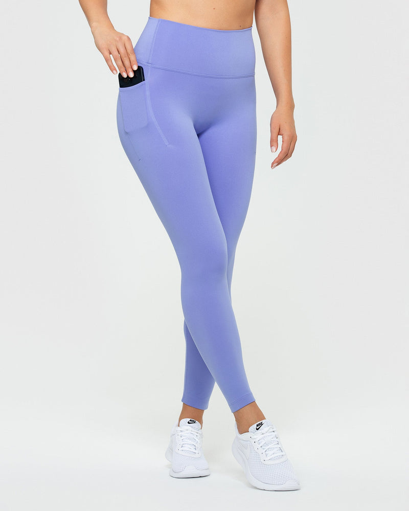 Essential Leggings with Pockets - Violet