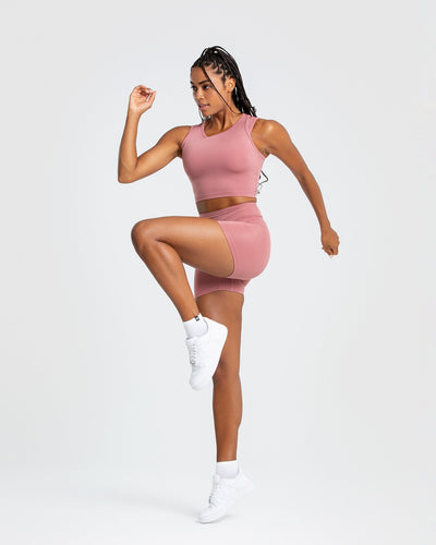 Pink sports shorts store